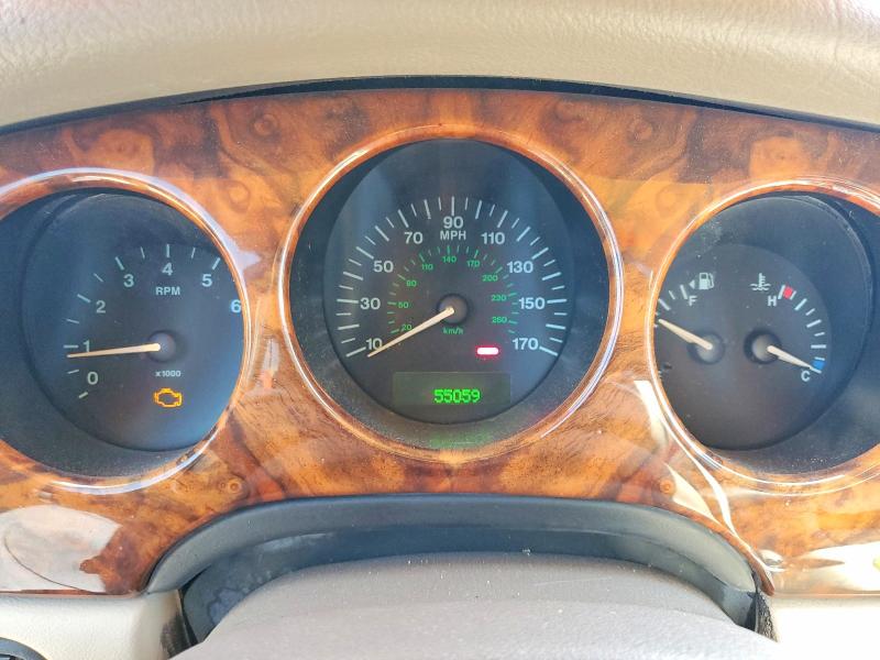 2000 Jaguar Xj series VIN SAJDA14C7YLF16671 COPART salvage auction — MINOR DENT/SCRATCHES, Ca - App For Dup Salvage Or Ac, sold $500 on 2026-07-31 (photo 9)