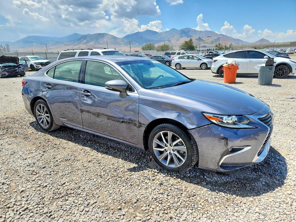 2016 Lexus ES VIN JTHBW1GG4G2106500 COPART salvage auction — SIDE, Ut - Salvage Certificate, sold $7,900 on 2026-08-21 (photo 4)