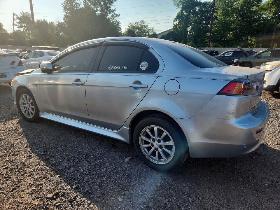 2010 Mitsubishi Lancer VIN JA32U2FU4AU030940 COPART salvage auction — FRONT END, PA - CERTIFICATE OF SALVAGE, sold $625 on 2026-07-27 (photo 2)