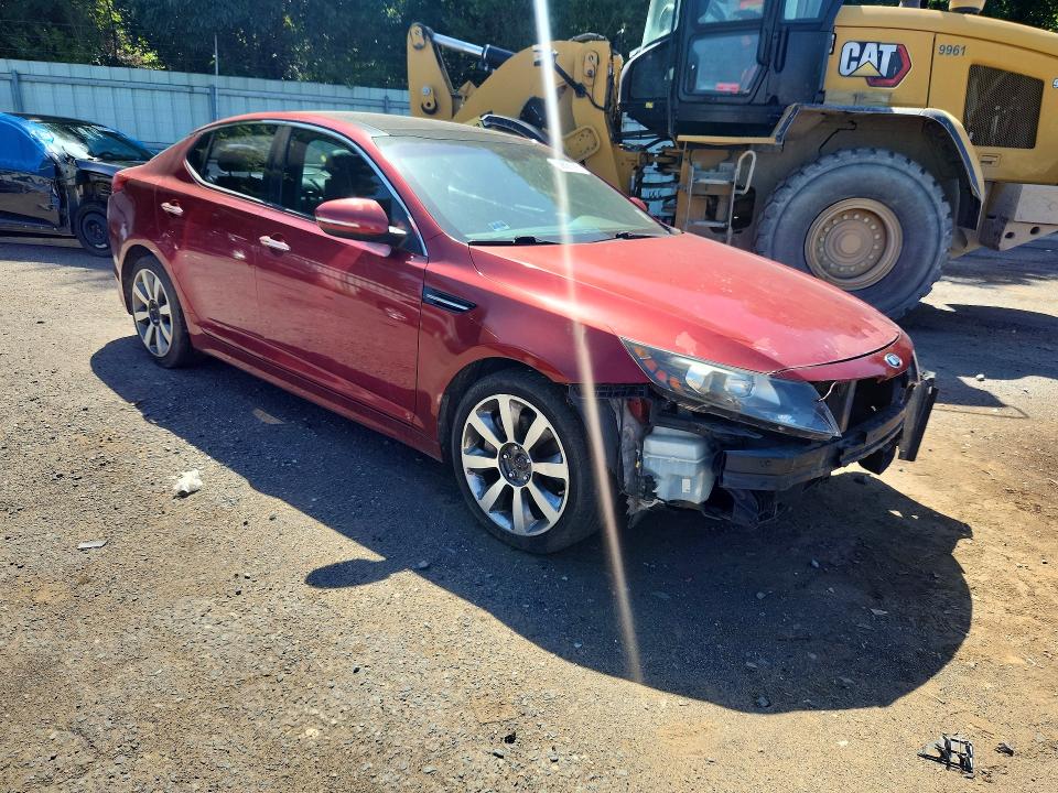 2013 Kia Optima VIN 5XXGR4A68DG183733 COPART salvage auction — FRONT END, LA - PERMIT TO SELL, sold $550 on 2026-07-30 (photo 4)