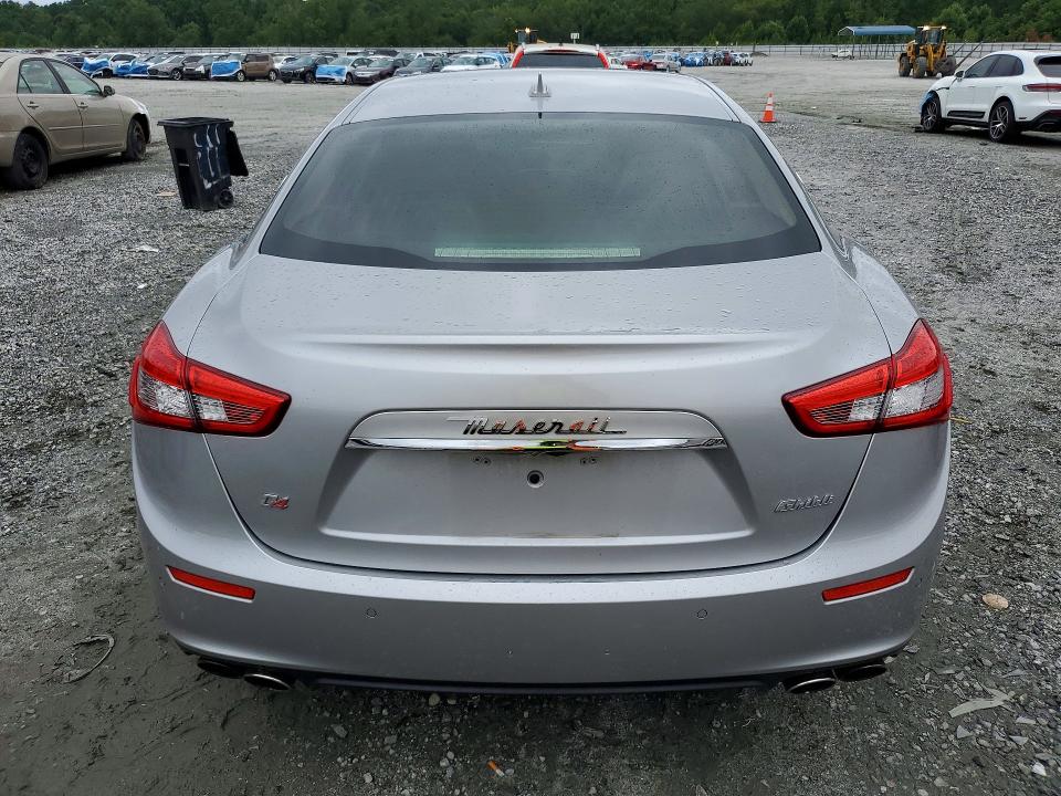 2015 Maserati Ghibli VIN ZAM57RTA1F1135402 COPART salvage auction — MECHANICAL, Sc - Certificate Of Title, sold $2,400 on 2026-08-05 (photo 6)