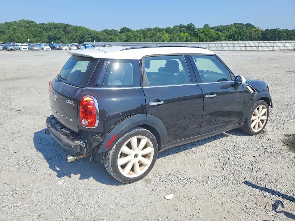 2013 Mini Cooper VIN WMWZC3C50DWP24410 COPART salvage auction — FRONT END, NC - SALVAGE CERTIFICATE OF TITLE, sold $1,500 on 2026-08-19 (photo 3)