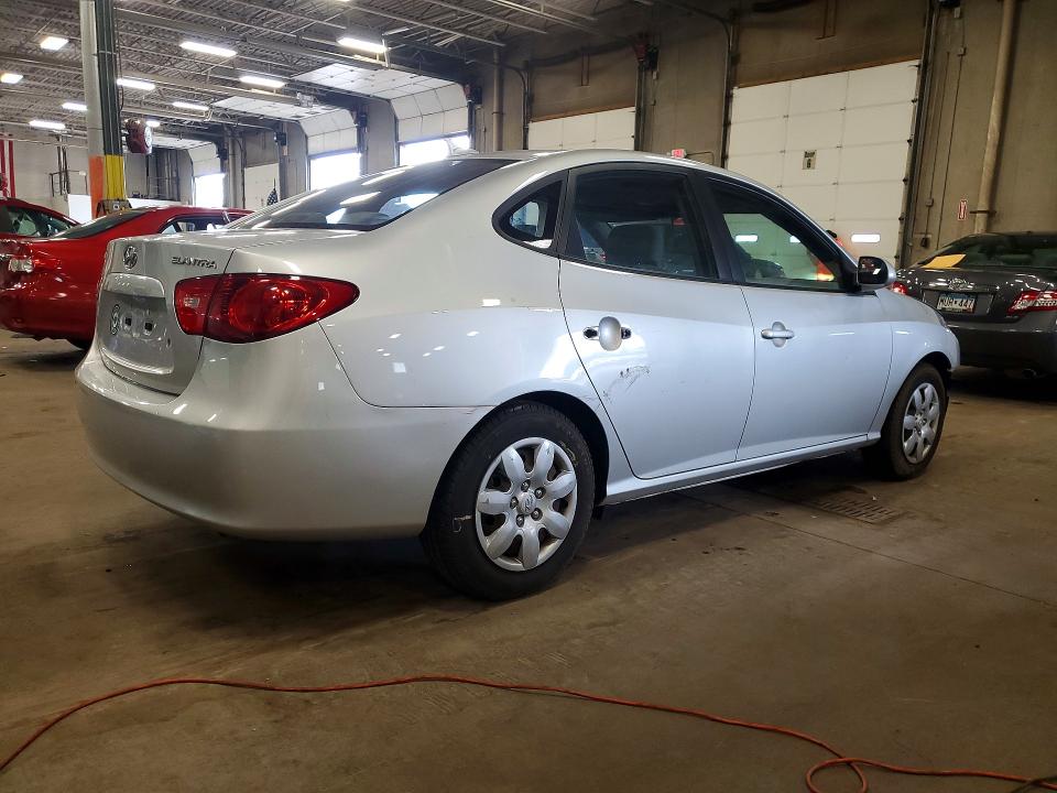 2009 Hyundai Elantra VIN KMHDU46D19U688843 COPART salvage auction — MINOR DENT/SCRATCHES, MN - CERT OF TITLE-PRIOR SALVAGE, sold $300 on 2026-07-21 (photo 3)