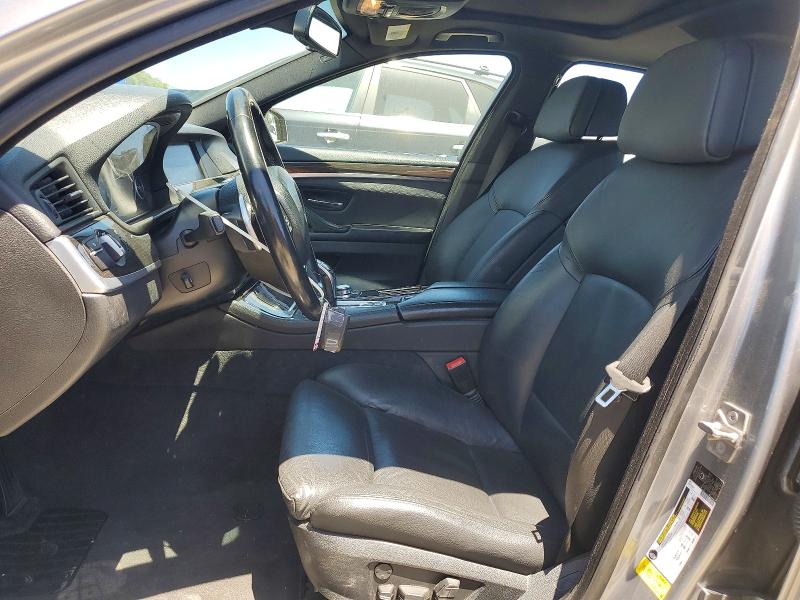 2012 BMW 5er VIN WBAFR7C50CC808235 COPART salvage auction — FRONT END, Ca - Salvage Certificate, sold $125 on 2026-07-21 (photo 7)