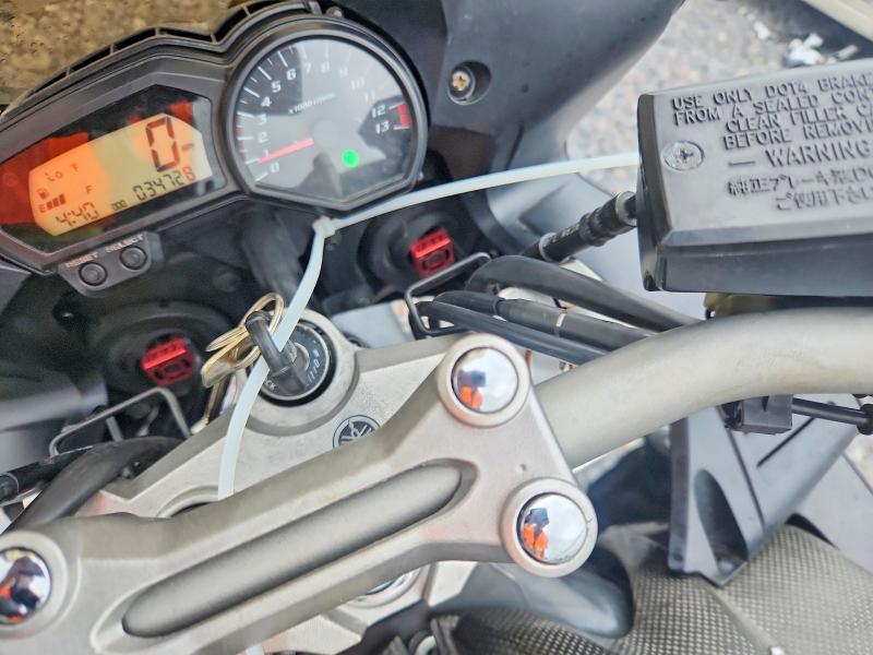 2007 Yamaha Fz VIN JYARN17E37A003071 COPART salvage auction — SIDE, Il - Salvage Certificate, sold $400 on 2026-08-31 (photo 8)