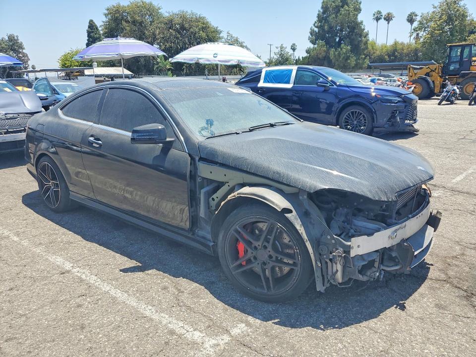 2013 Mercedes-benz C-klasse amg VIN WDDGJ7HBXDG068691 COPART salvage auction — FRONT END, AZ - CERTIFICATE OF TITLE, sold $4,200 on 2026-07-27 (photo 4)