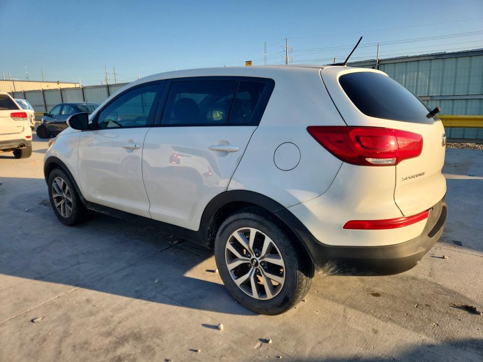 2016 Kia VIN KNDPB3ACXG7852277 COPART salvage auction — MECHANICAL, TX - CERTIFICATE OF TITLE, sold $1,850 on 2026-07-10 (photo 2)