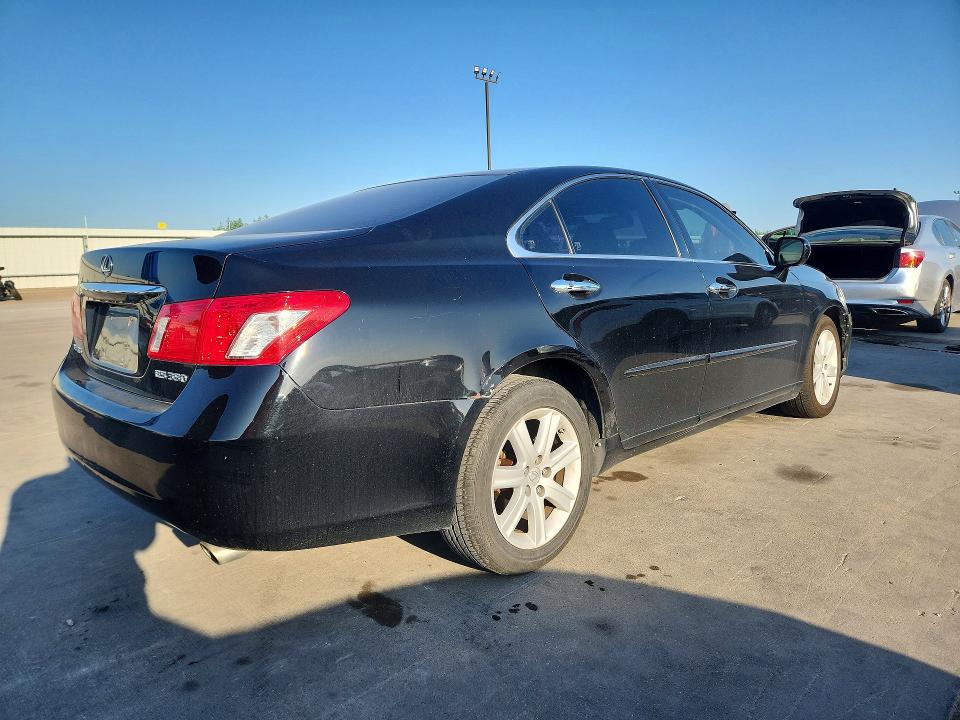 2007 Lexus Es 350 VIN JTHBJ46G972083734 COPART salvage auction — FRONT END, TX - SALVAGE VEHICLE TITLE (P), sold $1,100 on 2026-07-16 (photo 3)