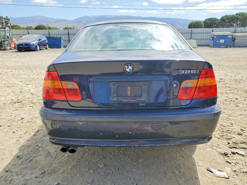 2002 BMW 3 series VIN WBAEV33472KL68736 COPART salvage auction — FRONT END, CA - DIS/DLR/EXP ONLY CLEAN TITLE, sold $225 on 2026-07-09 (photo 6)