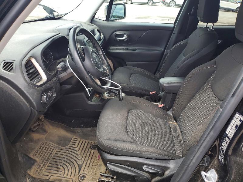 2016 Jeep Renegade VIN ZACCJBBTXGPC91446 COPART salvage auction — FRONT END, Pa - Certificate Of Salvage, sold $2,100 on 2026-08-20 (photo 7)