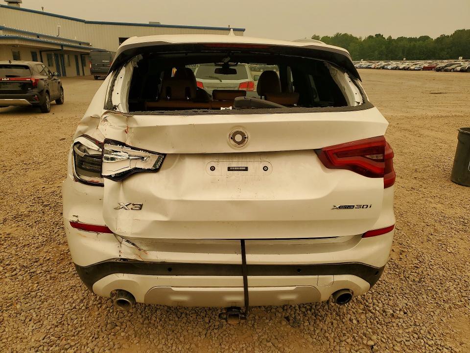 2019 BMW X3 VIN 5UXTR9C5XKLE12556 COPART salvage auction — REAR END, Ny - Mv-907A Salvage Certificate, sold $8,200 on 2026-07-27 (photo 6)