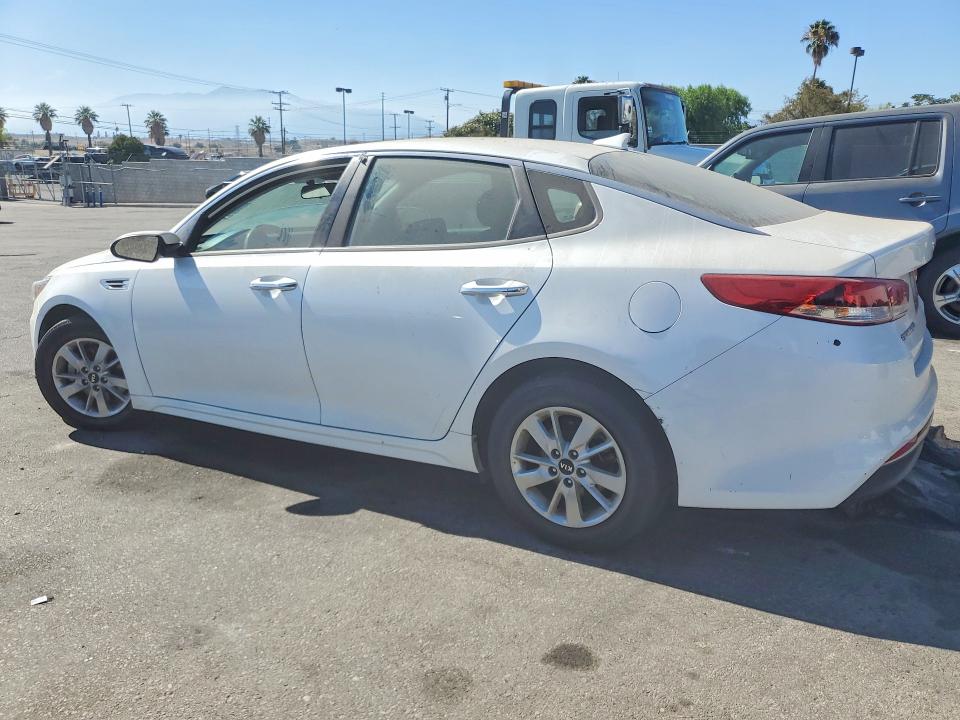 2016 Kia Optima VIN KNAGT4L32G5073805 COPART salvage auction — MINOR DENT/SCRATCHES, Ca - Dis/Dlr/Exp Only Clean Title, sold $275 on 2026-07-23 (photo 2)
