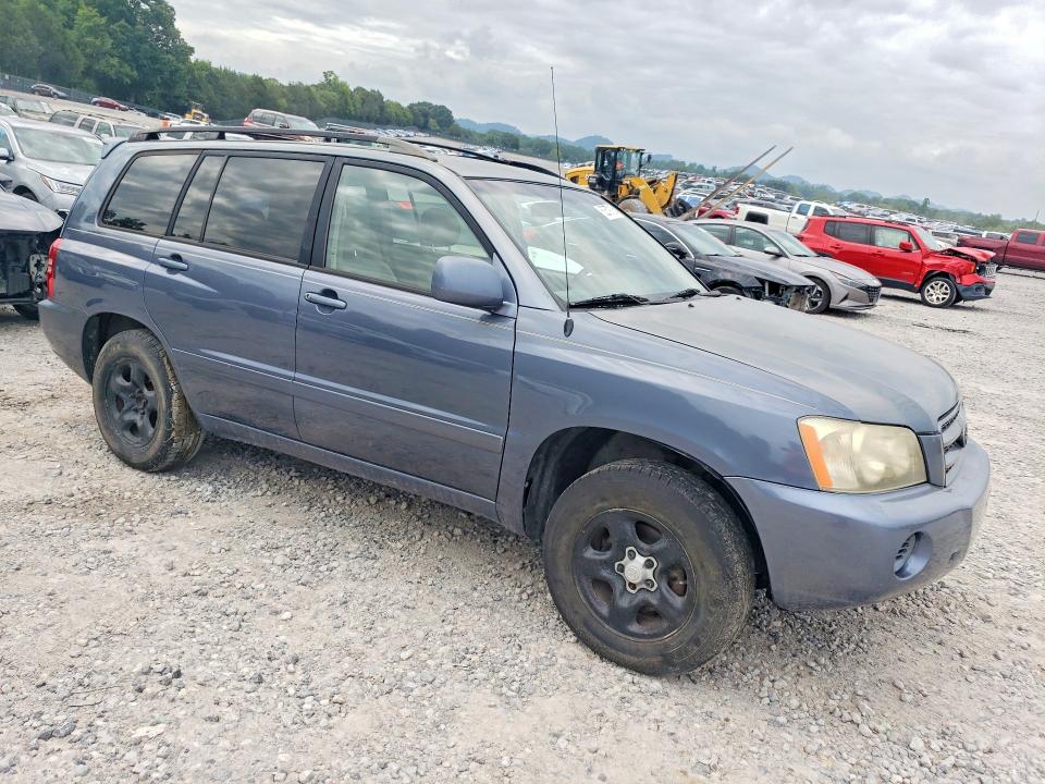 2003 Toyota Highlander VIN JTEGF21A730092336 COPART salvage auction — NORMAL WEAR, Va - Certificate Of Title, sold $175 on 2026-07-30 (photo 4)