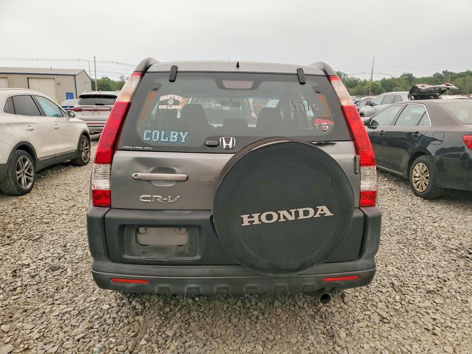2006 Honda Cr-v VIN SHSRD78526U415392 COPART salvage auction — FRONT END, Ma - Cert Of Title-Reconstrctd Coll, sold $375 on 2026-07-22 (photo 6)