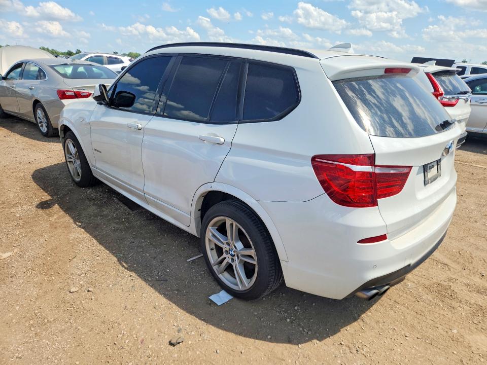 2014 BMW X3 VIN 5UXWX9C50E0D15729 COPART salvage auction — MECHANICAL, Il - Certificate Of Title, sold $1,250 on 2026-07-28 (photo 2)