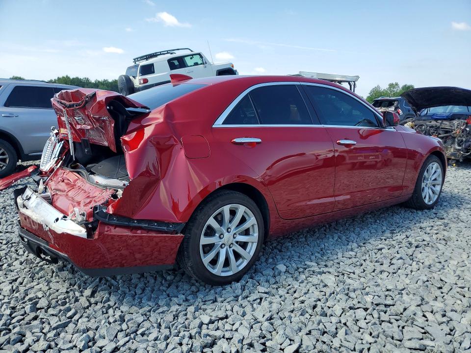 2018 Cadillac Ats VIN 1G6AE5RX7J0179693 COPART salvage auction — REAR END, Oh - Cert Of Title-Salvage, sold $2,050 on 2026-07-20 (photo 3)