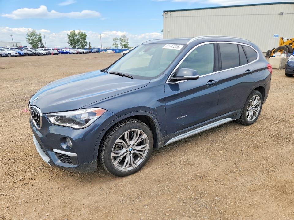 2016 BMW X1 VIN WBXHT3C39G5F63651 COPART salvage auction — SIDE, Ab - Bos - Salvage, sold $2,000 on 2026-07-21 (photo 1)