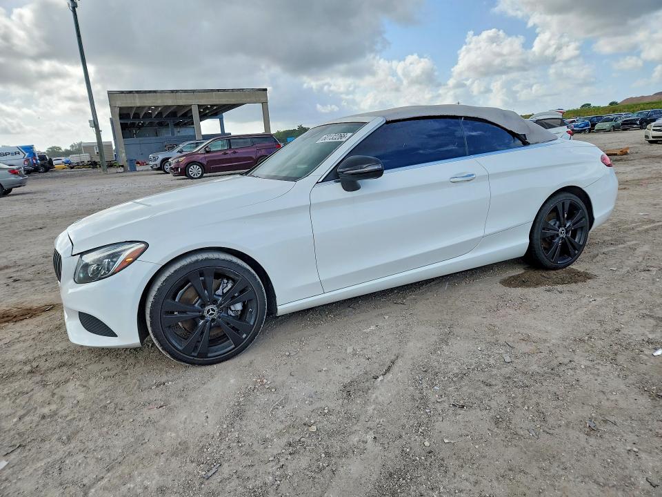 2017 Mercedes-benz C-klasse VIN WDDWK4JB6HF518379 COPART salvage auction — MINOR DENT/SCRATCHES, GA - CERTIFICATE OF TITLE, sold $12,800 on 2026-07-28 (photo 1)