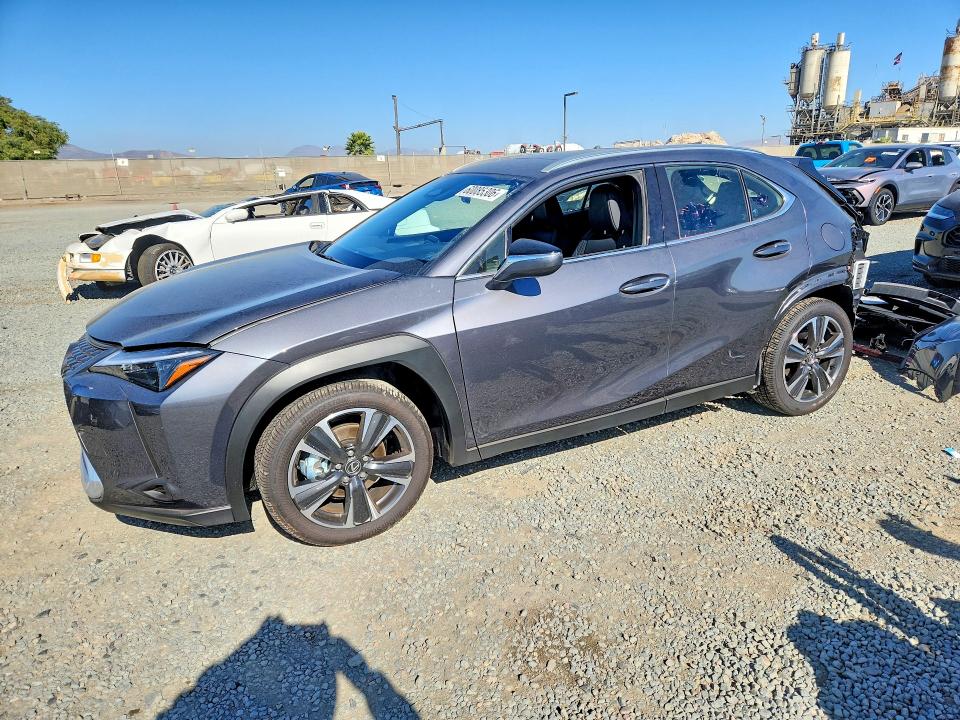 2026 Lexus VIN JTHYBJAH0T2041582 COPART salvage auction — REAR END, CA - SALVAGE CERTIFICATE, sold $3,100 on 2026-07-21 (photo 1)