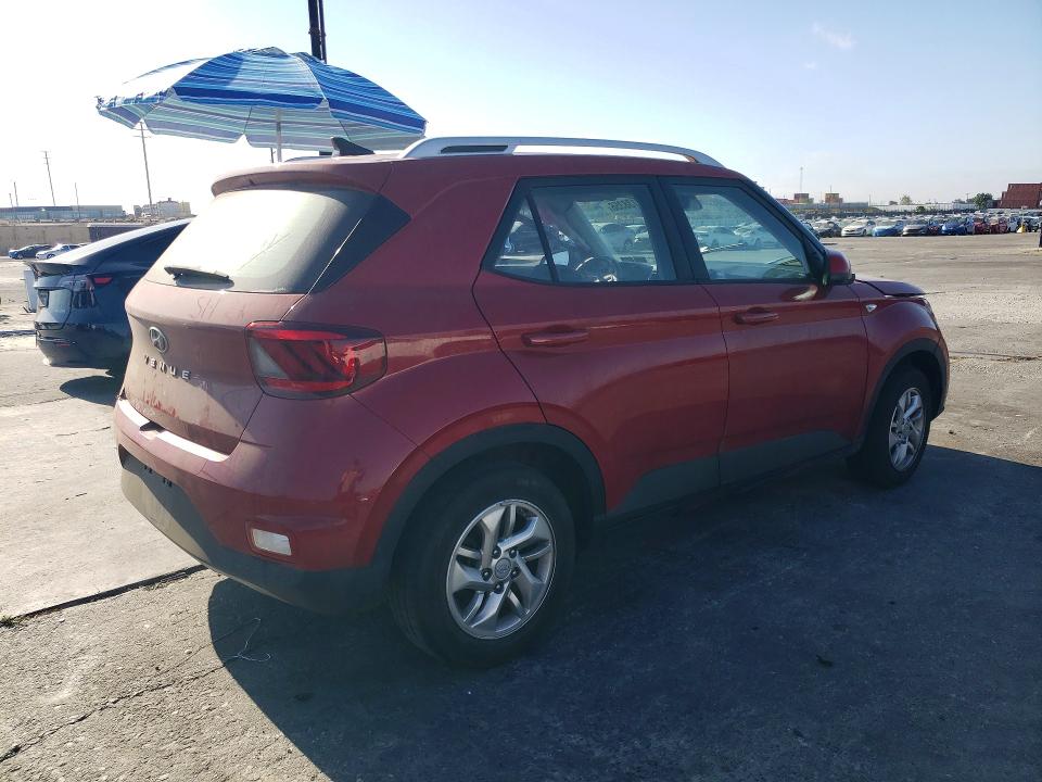 2020 Hyundai Venue VIN KMHRC8A37LU037917 COPART salvage auction — SIDE, PA - CERTIFICATE OF SALVAGE, sold $1,150 on 2026-07-22 (photo 3)
