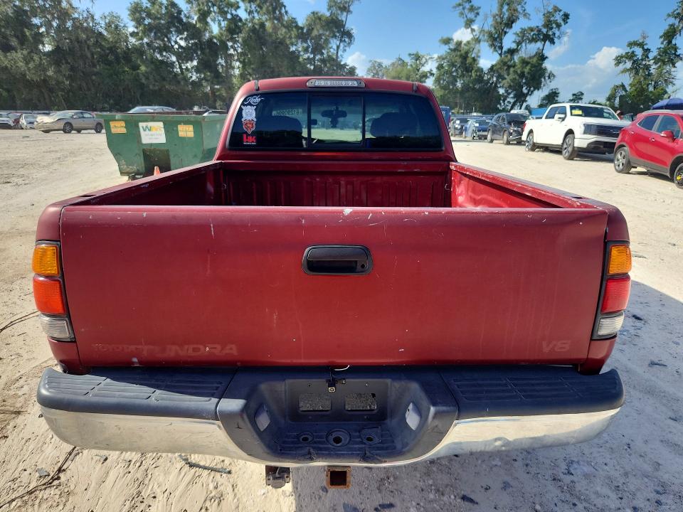 2000 Toyota Tundra VIN 5TBRT3418YS014300 COPART salvage auction — MECHANICAL, FL - CERTIFICATE OF TITLE, sold $925 on 2026-07-21 (photo 6)