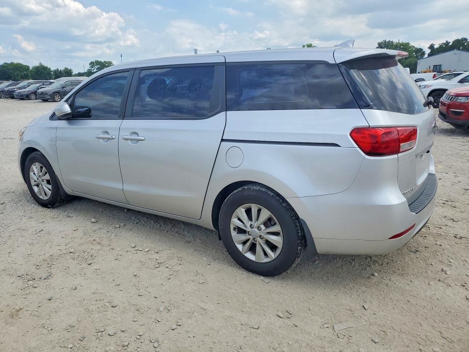 2017 Kia SEDONA VIN KNDMA5C18H6261174 COPART salvage auction — FRONT END, Oh - Certificate Of Title (P), sold $3,800 on 2026-07-21 (photo 2)