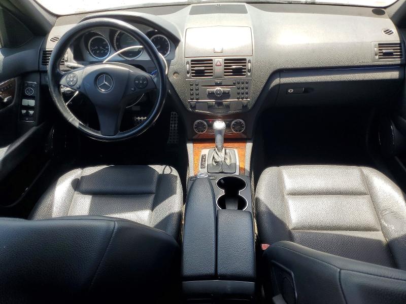 2011 Mercedes-benz C class VIN WDDGF8BB3BR181450 COPART salvage auction — SIDE, Ca - Dlr/Dis/Exp Only Salvage Title, sold $825 on 2026-07-21 (photo 8)