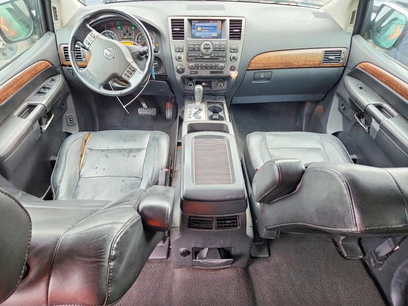 2009 Nissan Armada VIN 5N1AA08C79N605080 COPART salvage auction — FRONT END, MD - CERT OF SALVAGE > 75% DAMAGE (P), sold $700 on 2026-07-09 (photo 8)