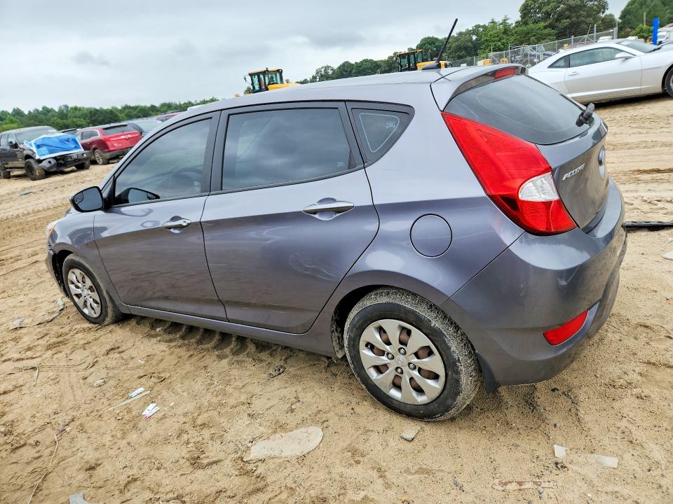 2015 Hyundai Accent VIN KMHCT5AE2FU233452 COPART salvage auction — FRONT END, Md - Cert Of Salvage > 75% Damage, sold $325 on 2026-07-28 (photo 2)