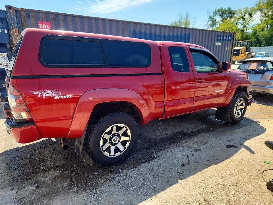 2011 Toyota Tacoma VIN 5TFUU4EN0BX009535 COPART salvage auction — FRONT END, WI - CERTIFICATE OF TITLE, sold $250 on 2026-07-27 (photo 3)