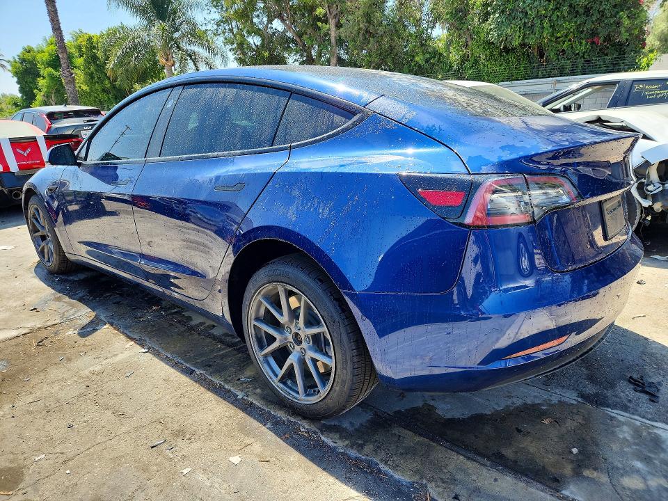 2022 Tesla Model 3 VIN 5YJ3E1EB8NF125626 COPART salvage auction — FRONT END, CA - DIS/DLR/EXP ONLY CLEAN TITLE (P), sold $11,300 on 2026-07-16 (photo 2)