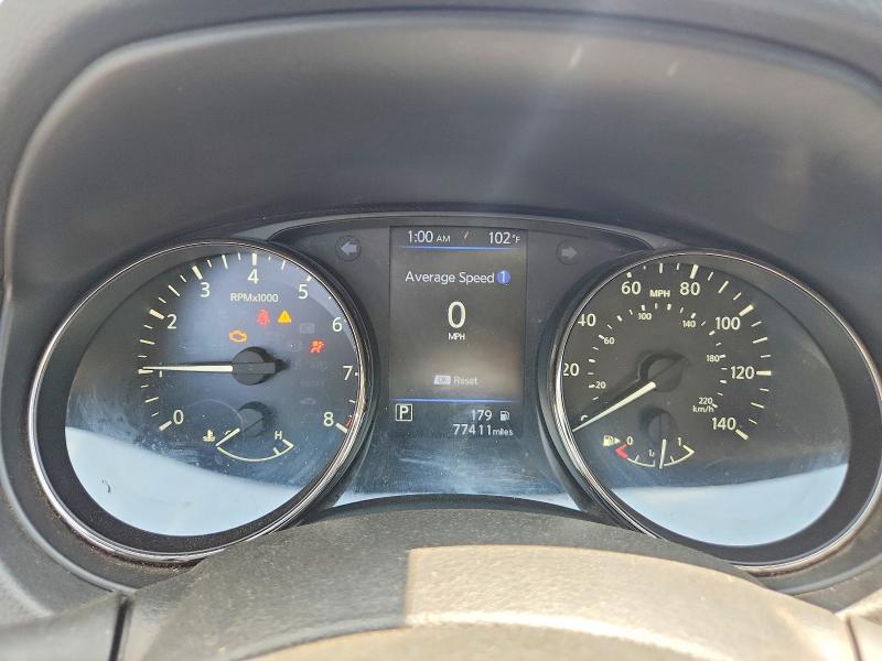 2020 Nissan Rogue VIN JN8AT2MT8LW014746 COPART salvage auction — NORMAL WEAR, Tx - Certificate Of Title (P), sold $1,700 on 2026-07-13 (photo 9)