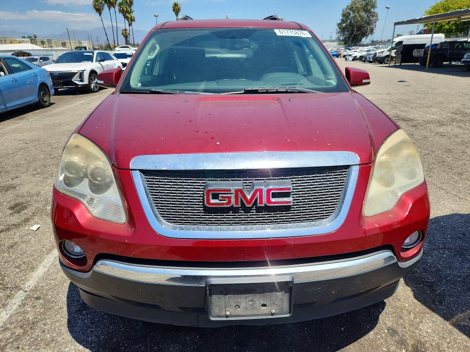 2007 Gmc Acadia VIN 1GKEV33767J169692 COPART salvage auction — MINOR DENT/SCRATCHES, CA - DIS/DLR/EXP ONLY CLEAN TITLE, sold $225 on 2026-07-29 (photo 5)