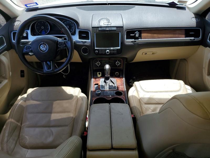 2012 Volkswagen Touareg VIN WVGFK9BPXCD005038 COPART salvage auction — MECHANICAL, TX - CERTIFICATE OF TITLE, sold $675 on 2026-07-27 (photo 8)