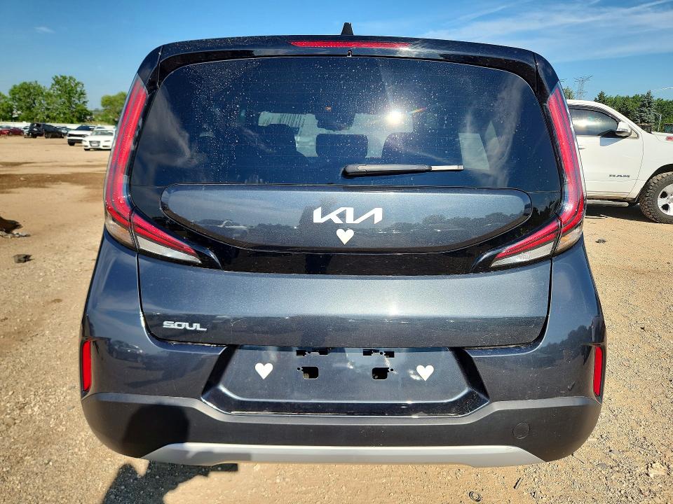 2025 Kia Soul VIN KNDJ23AU4S7255603 COPART salvage auction — WATER/FLOOD, Salvage Title, sold $7,900 on 2026-09-15 (photo 6)