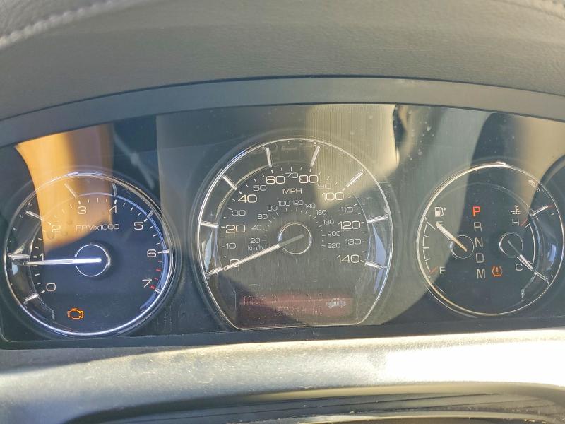 2010 Lincoln Mks VIN 1LNHL9DR5AG607619 COPART salvage auction — FRONT END, Ca - Salvage Certificate, sold $375 on 2026-07-31 (photo 9)