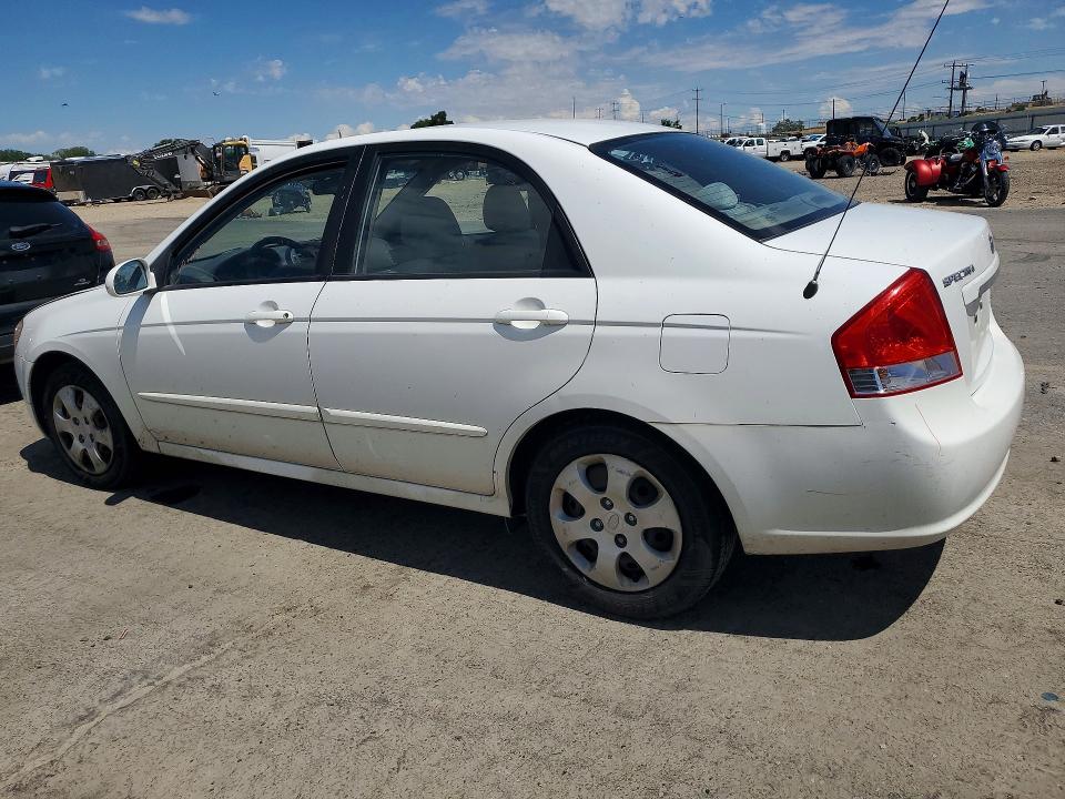 2008 Kia Spectra VIN KNAFE122785582674 COPART salvage auction — SIDE, Id - Salvage Certificate Of Title, sold $125 on 2026-07-16 (photo 2)