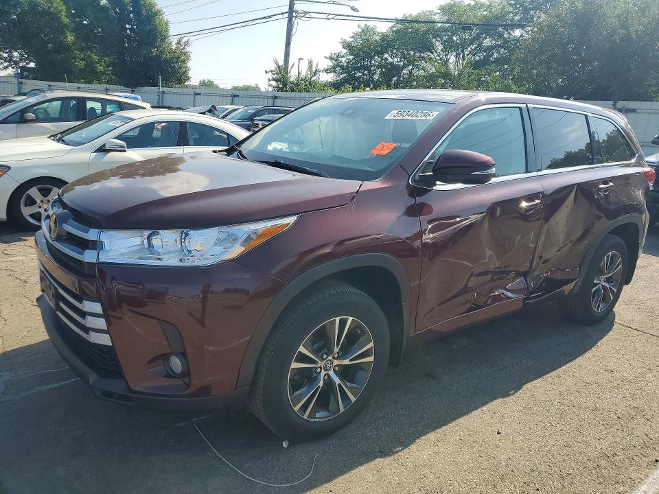 2018 Toyota VIN 5TDBZRFH2JS863042 COPART salvage auction — SIDE, Oh - Cert Of Title-Salvage, sold $5,600 on 2026-07-15 (photo 1)