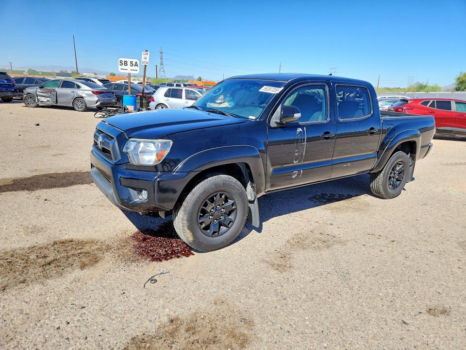 2015 Toyota Tacoma VIN 5TFJU4GN6FX079773 COPART salvage auction — SIDE, Az - Cert Of Title - Salvage, sold $4,250 on 2026-07-17 (photo 1)