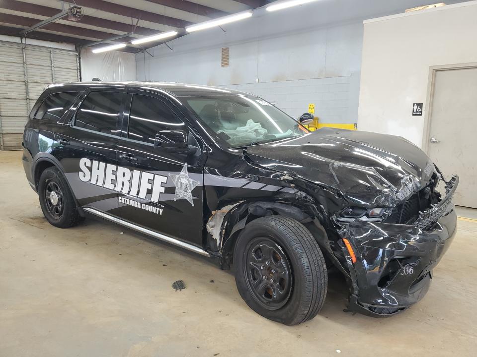 2023 Dodge Durango VIN 1C4SDJFT0PC673707 COPART salvage auction — FRONT END, Nc - Salvage Certificate Of Title, sold $1,850 on 2026-09-09 (photo 4)
