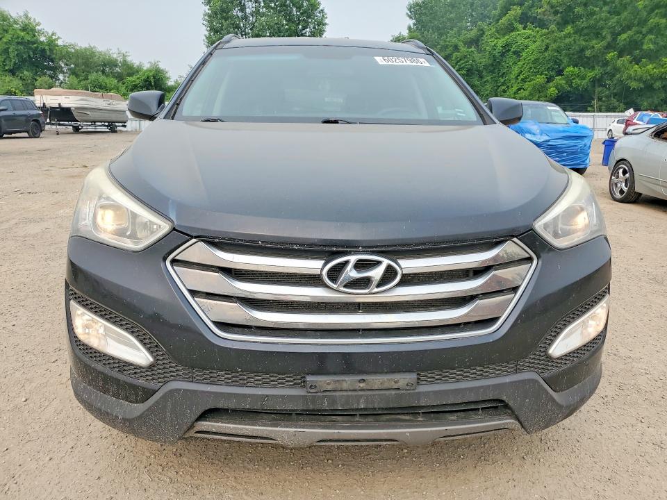 2016 Hyundai Santa fe VIN 5XYZU3LB5GG328240 COPART salvage auction — REAR END, On - Permit Salvage, sold $175 on 2026-07-28 (photo 5)