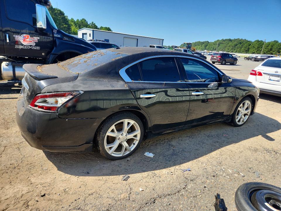 2012 Nissan Maxima VIN 1N4AA5AP1CC818047 COPART salvage auction — MINOR DENT/SCRATCHES, La - Certificate Of Title, sold $900 on 2026-07-20 (photo 3)