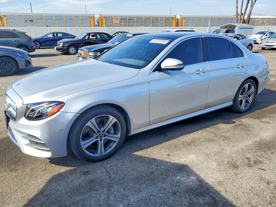 2017 Mercedes-benz E-klasse VIN WDDZF4JB9HA166624 COPART salvage auction — MINOR DENT/SCRATCHES, Ca - Salvage Certificate, sold $8,100 on 2026-07-31 (photo 1)