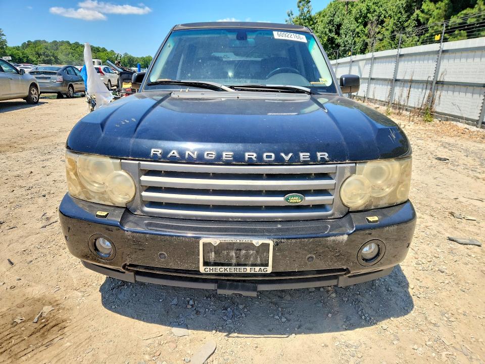 2006 Land rover RANGE ROVER VIN SALME15466A216287 COPART salvage auction — NORMAL WEAR, VA - CERTIFICATE OF TITLE, sold $125 on 2026-07-21 (photo 5)