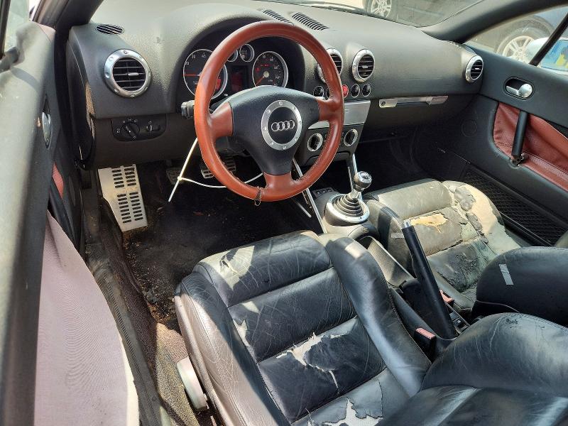 2001 Audi Tt quattro VIN TRUUT28N411017566 COPART salvage auction — FRONT END, Ms - Certificate Of Title, sold $725 on 2026-08-07 (photo 8)