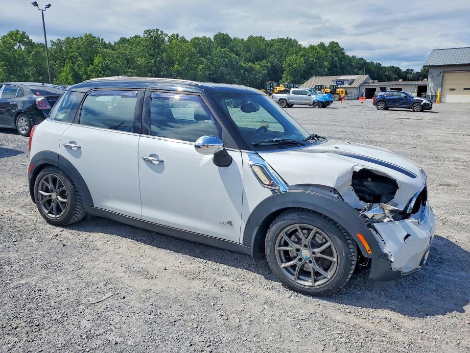 2013 Mini Cooper VIN WMWZC5C55DWM15916 COPART salvage auction — FRONT END, Pa - Certificate Of Salvage, sold $900 on 2026-08-13 (photo 4)