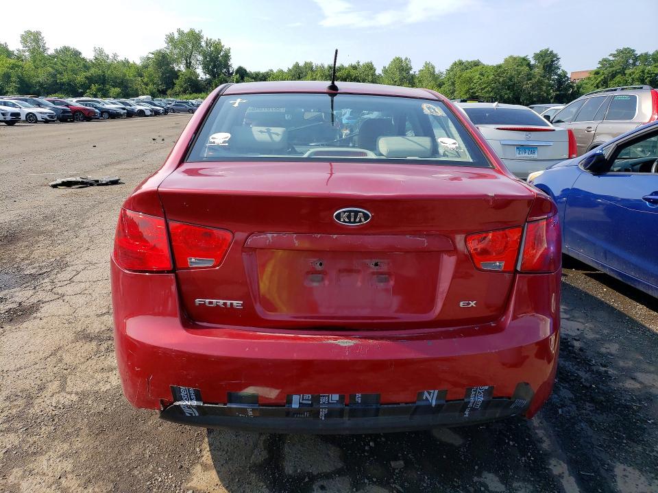 2010 Kia Forte VIN KNAFU4A2XA5833506 COPART salvage auction — FRONT END, Ct - Cert Of Title-Salvage, sold $475 on 2026-07-07 (photo 6)
