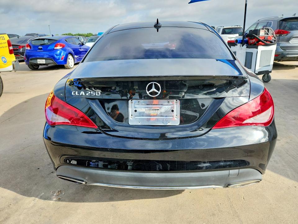 2017 Mercedes-benz Cla-klasse VIN WDDSJ4EB8HN421122 COPART salvage auction — FRONT END, TX - SALVAGE VEHICLE TITLE (P), sold $2,200 on 2026-08-13 (photo 6)