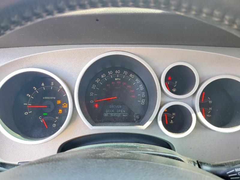 2007 Toyota Tundra VIN 5TFBV58107X018732 COPART salvage auction — MECHANICAL, Va - Certificate Of Title, sold $1,900 on 2026-07-31 (photo 9)