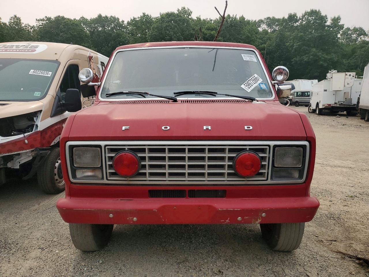 1982 Ford Econoline E350 VIN 1FDHE30E6CHA20773 COPART salvage auction — Normal Wear, NJ - CERTIFICATE OF TITLE, sold $3,000 on 2026-09-11 (photo 5)
